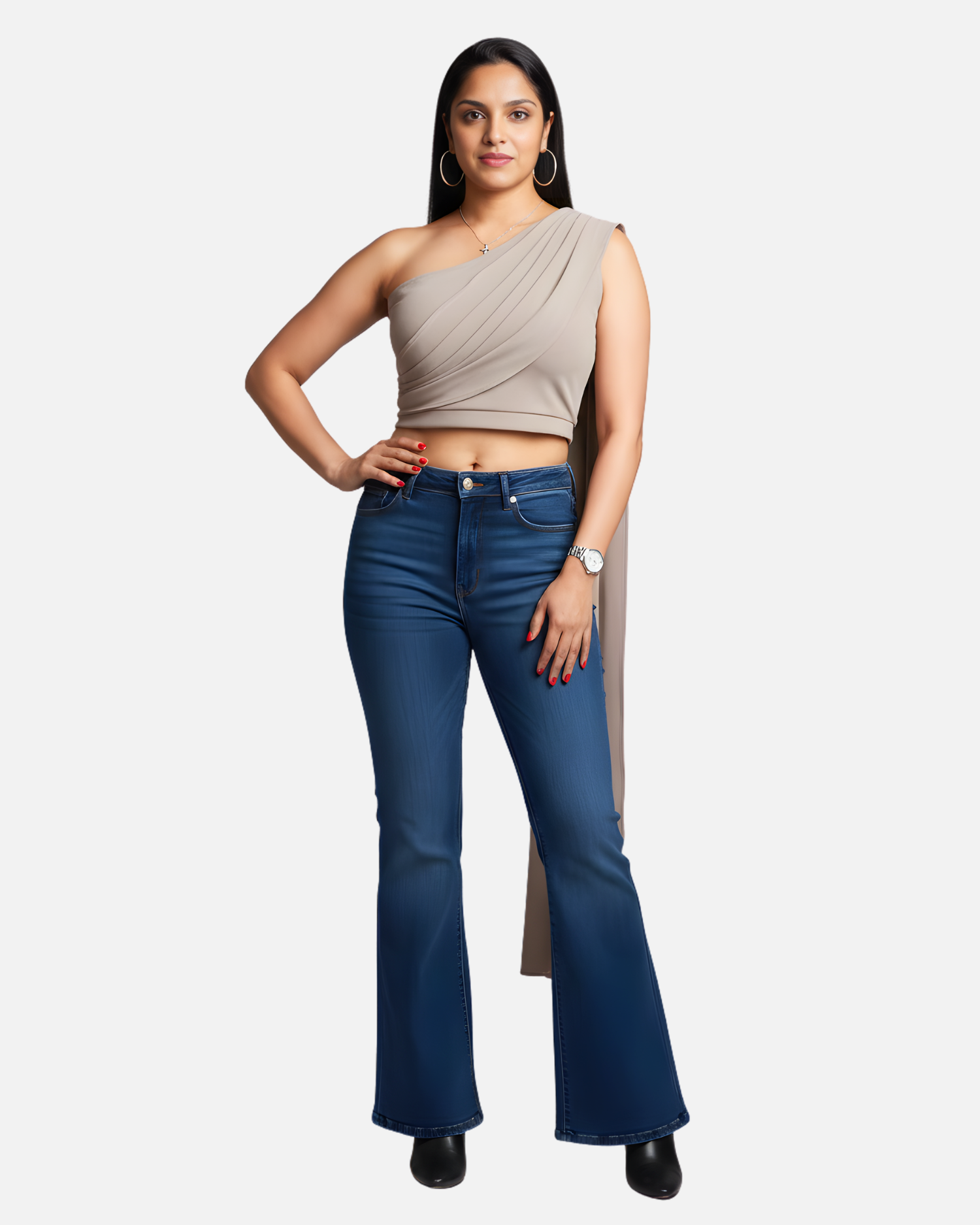 Melifloz One Shoulder Crop Top
