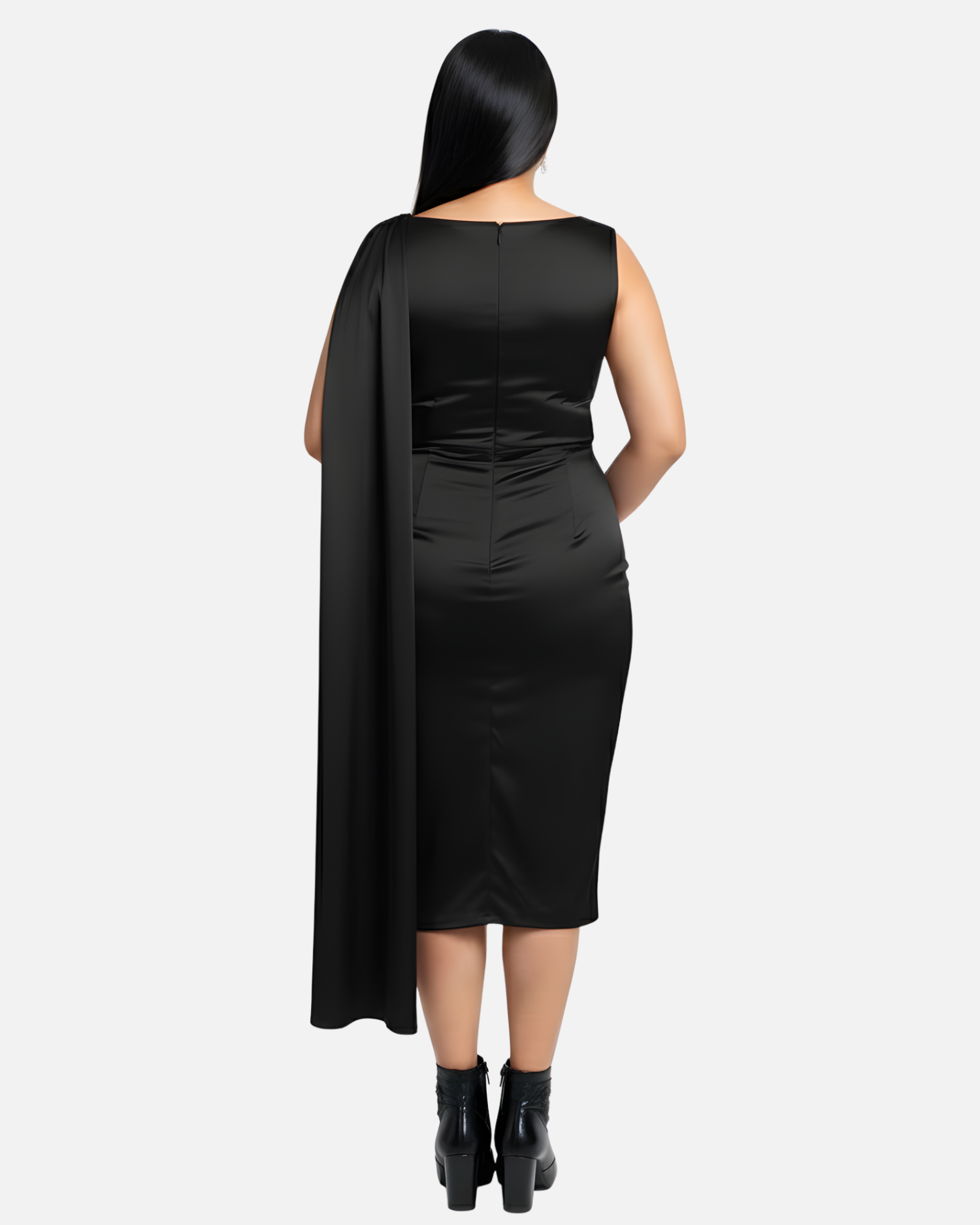 Melifloz Satin Bodycon Saree