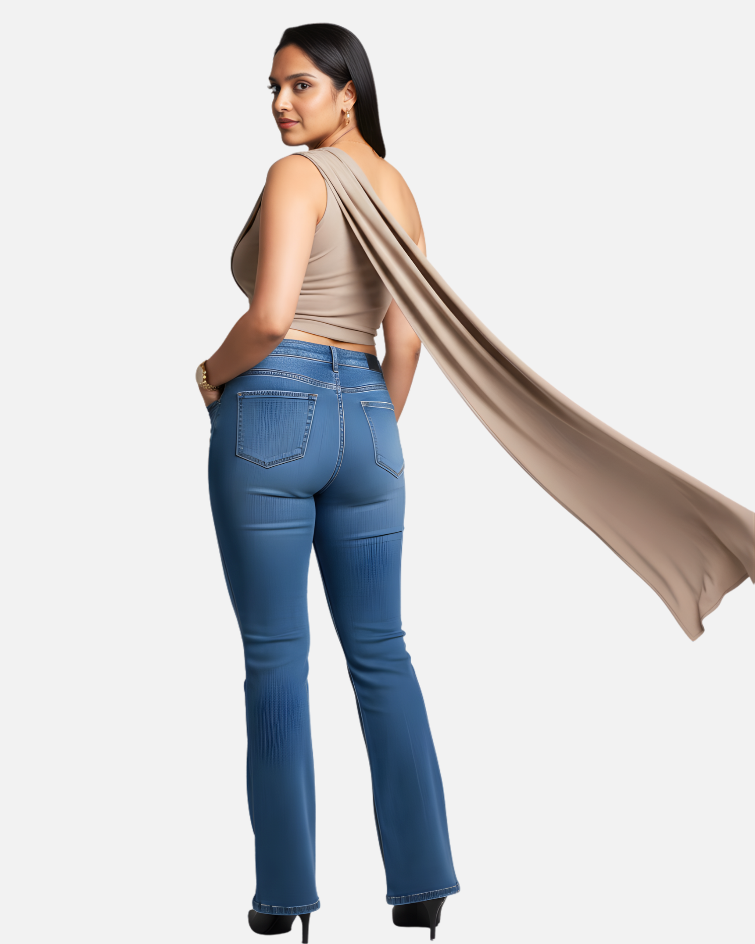 Melifloz One Shoulder Crop Top